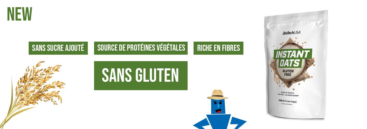 New Biotech Instant oat Gluten free 1000g