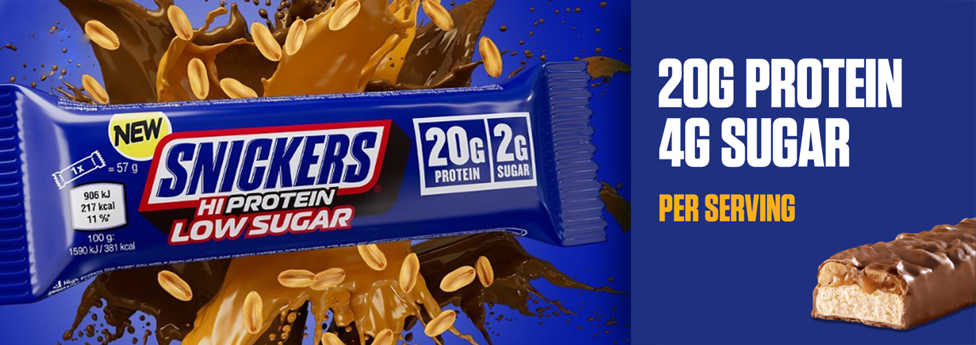 SNICKER Hi Protein Low Sugar